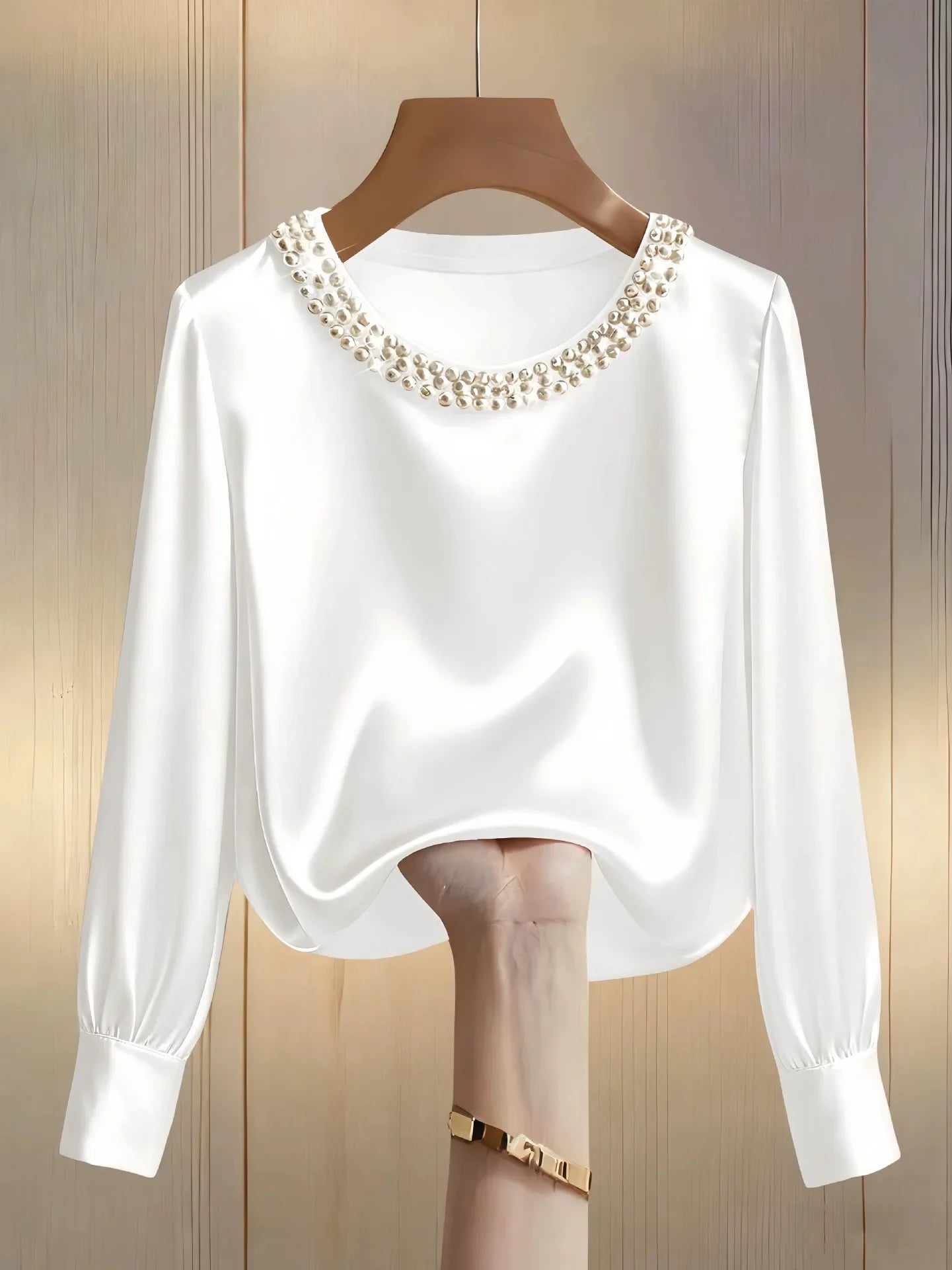 Elegant Satin Blouse