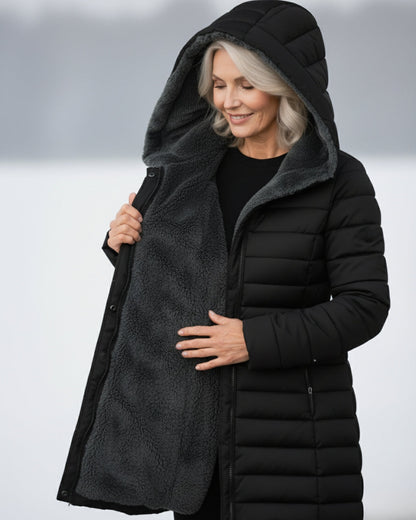 DONNA | Fleece Lined Winter Coat