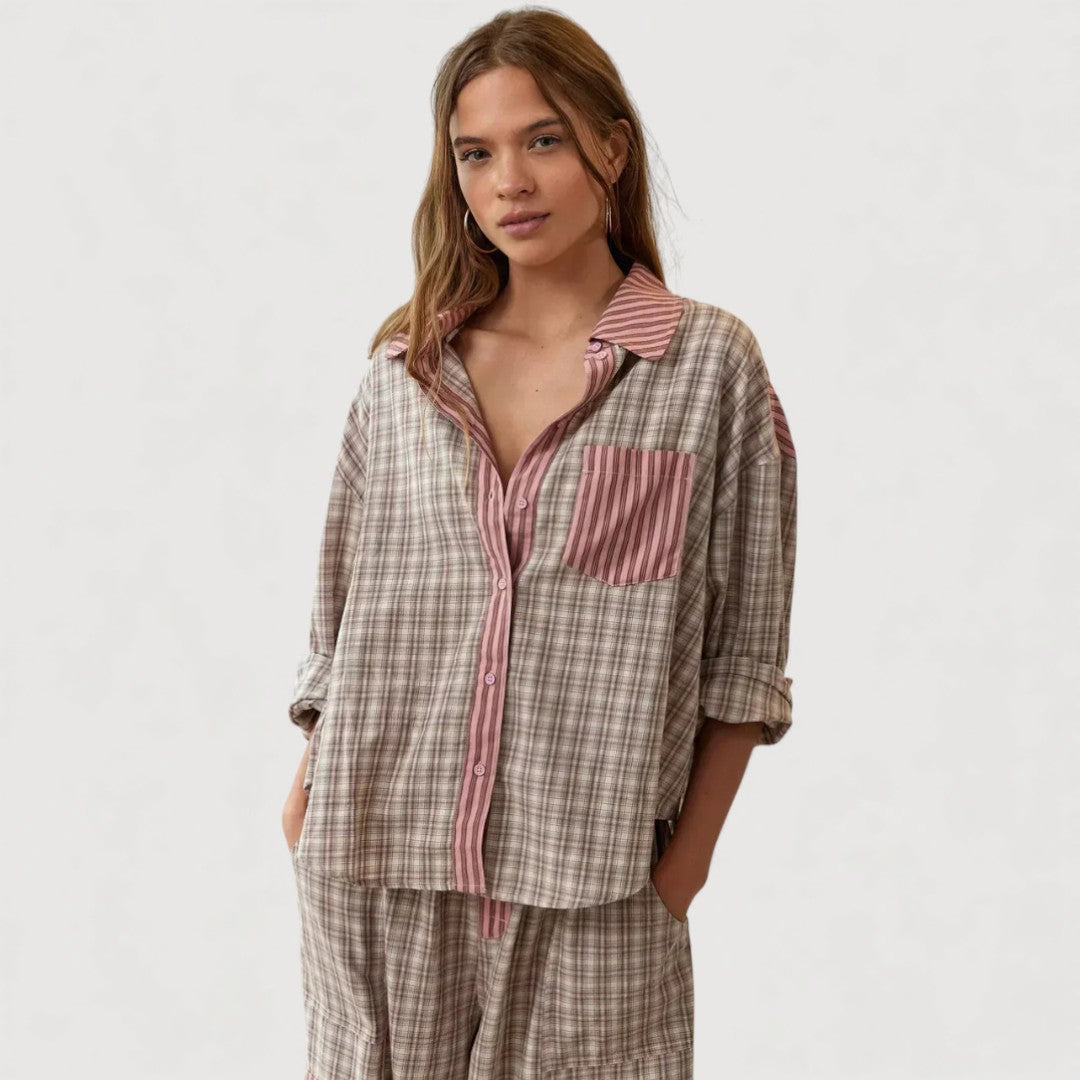 LORIENNE – RELAXED PAJAMA SET
