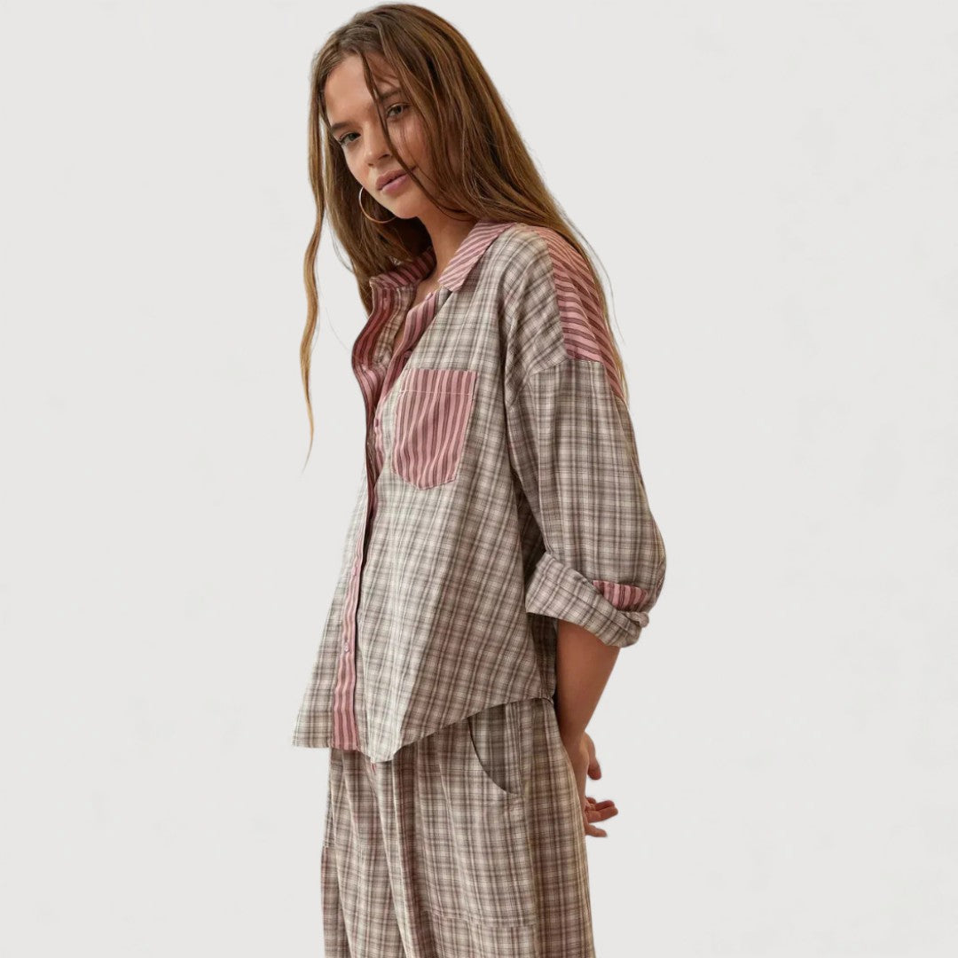 LORIENNE – RELAXED PAJAMA SET