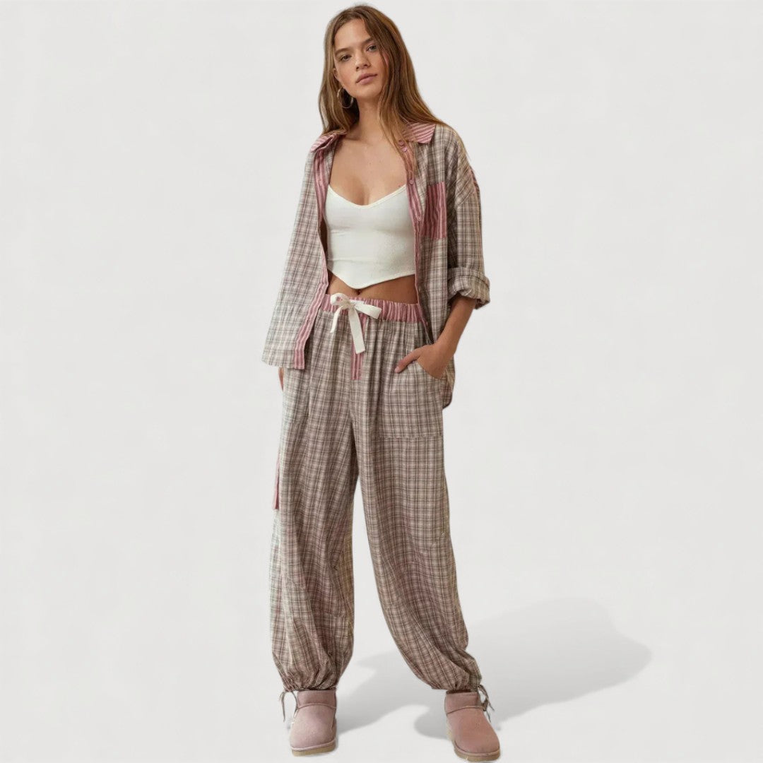 LORIENNE – RELAXED PAJAMA SET