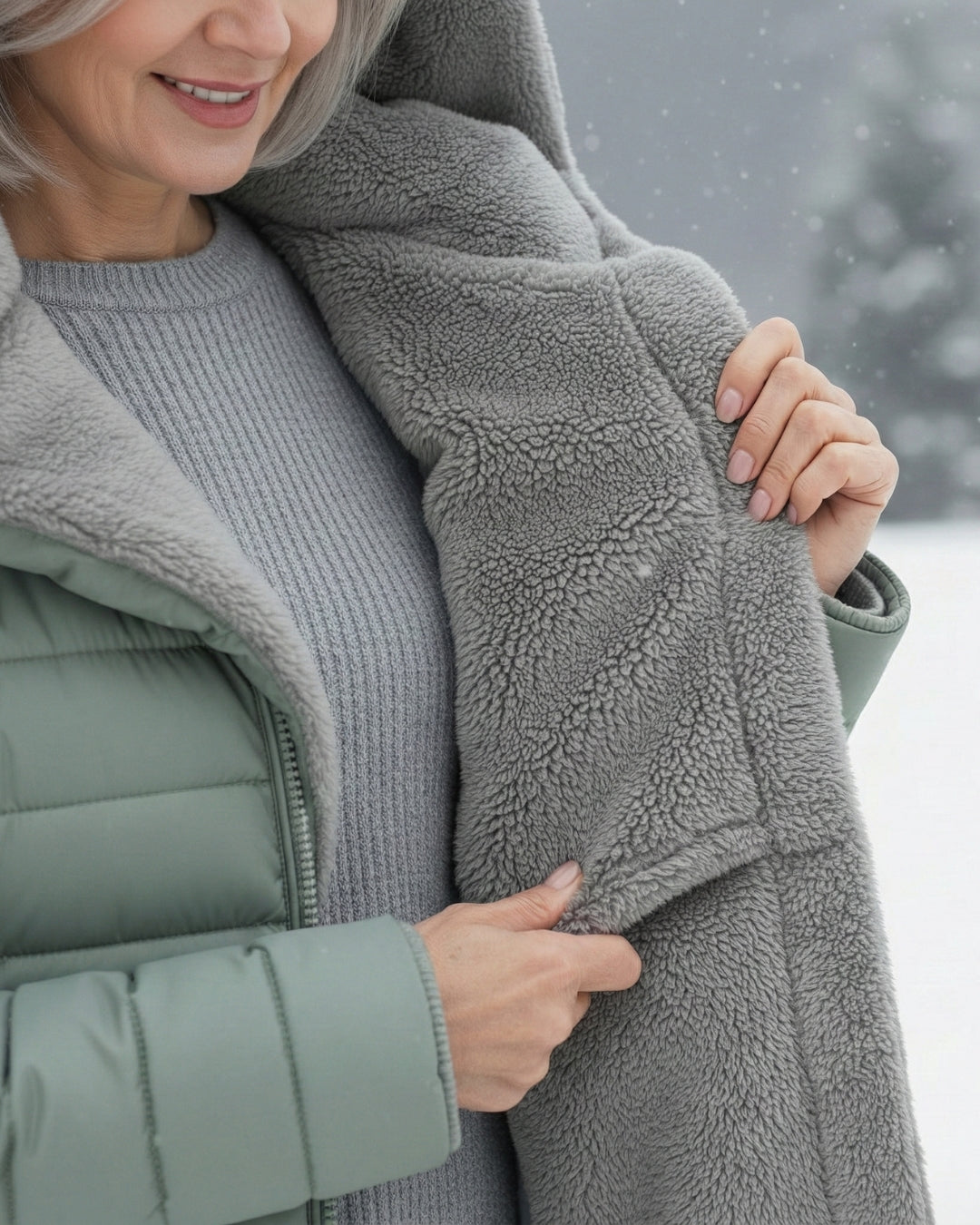 DONNA | Fleece Lined Winter Coat