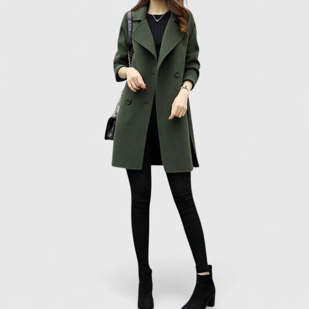 Grace – Elegant Longline Coat