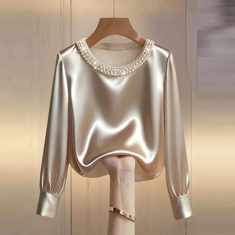 Elegant Satin Blouse
