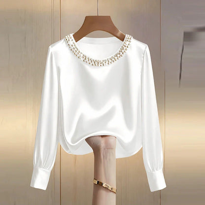 Elegant Satin Blouse