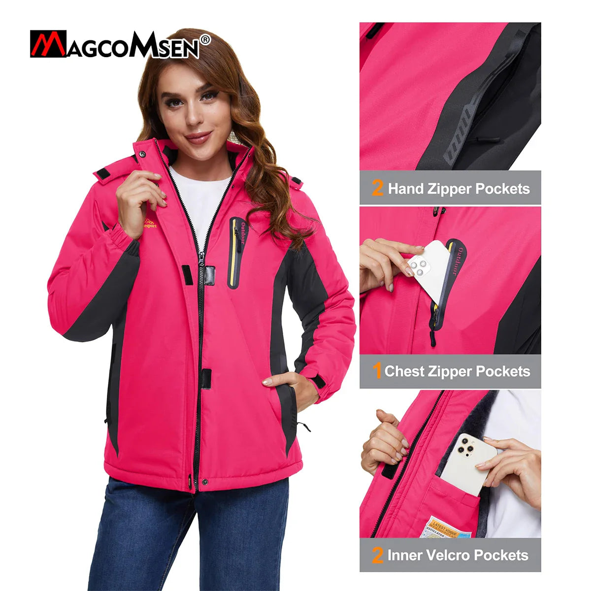 MAGCOMSEN - Women's Ski Winter Jacket