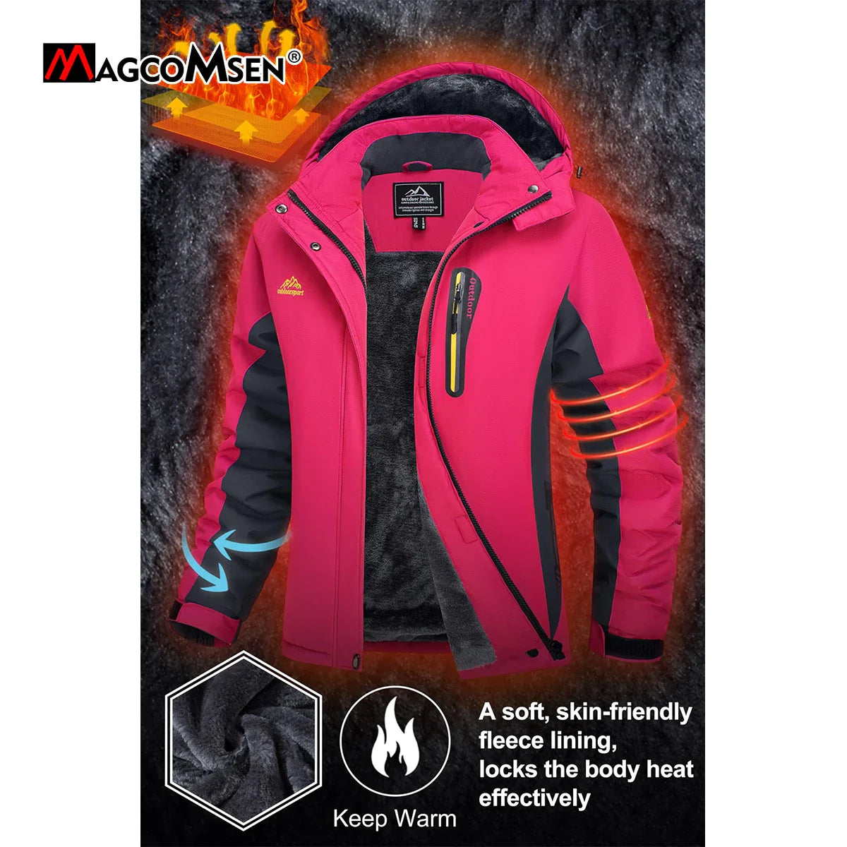 MAGCOMSEN - Women's Ski Winter Jacket