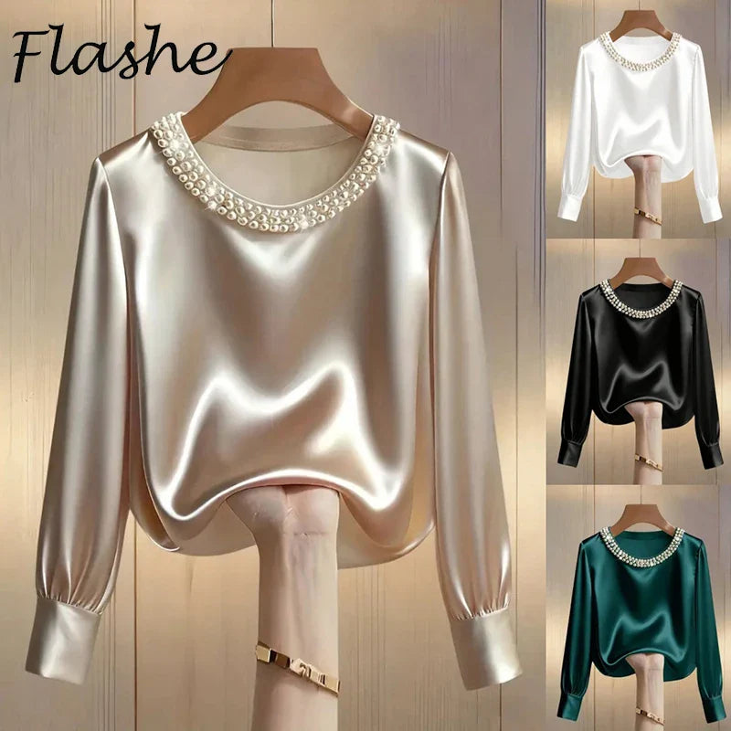 Elegant Satin Blouse
